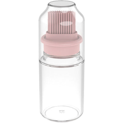 Portable Silicone Oil Bottle with Brush – BBQ & Baking Tool